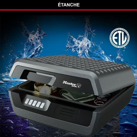 MASTER LOCK Rivestimento di sicurezza / Sicuro - Ignifugo e impermeabile - Combinazione elettronica - 10L