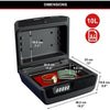 MASTER LOCK Rivestimento di sicurezza / Sicuro - Ignifugo e impermeabile - Combinazione elettronica - 10L
