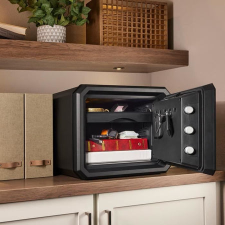 MASTERLOCK FPW082FTCML Cassaforte di sicurezza - Ignifuga e resistente all'acqua - Combinazione elettronica - Formato L