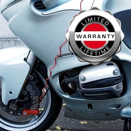 Master Lock 8303EURDPS Antifurto moto - Blocca disco rosso 80 mm