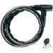 Lucchetto con cavo con chiave in acciaio Master Lock 8115EURDPS - Nero