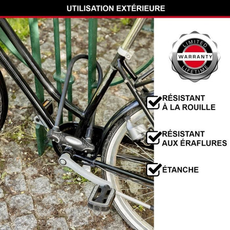 Antifurto MASTER LOCK con cavo - con chiave - Modello XL
