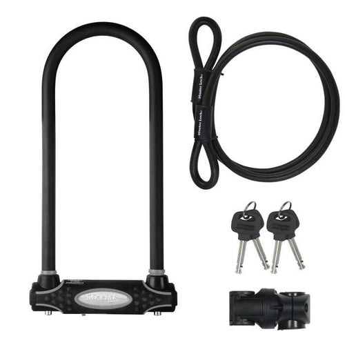Antifurto MASTER LOCK con cavo - con chiave - Modello XL