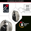 Set di 2 m40eurt - robusto - acciaio inossidabile - installazione esterna -