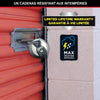 Set di 2 m40eurt - robusto - acciaio inossidabile - installazione esterna -