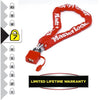 MASTER LOCK Catena antifurto per bici con lucchetto a chiave - Ideale per bici, bici elettriche, ATV e altro