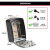 Cassetta chiave sicura MASTER LOCK - Formato XL - Cassettiera per chiavi - Conservazione ad alta capacità