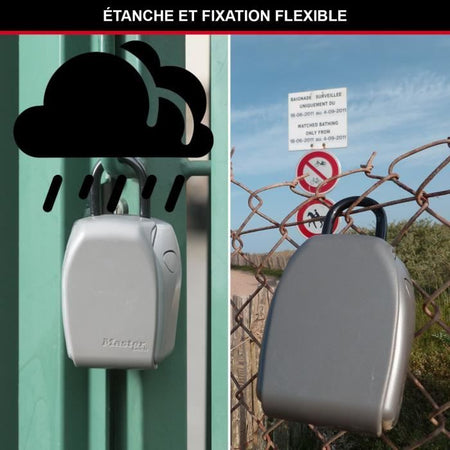 MASTER LOCK Cassetta chiave sicura - Formato L - Maggiore sicurezza - Mini petto con maniglia