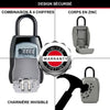 MASTER LOCK Cassetta chiave sicura - Formato L - Maggiore sicurezza - Mini petto con maniglia