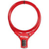MASTER LOCK Cavo lucchetto per bicicletta [Cavo 90 cm] [Combinazione] [Esterno] [Colore casuale] 8229EURDPROCOL