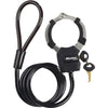 Master Lock 8275EURDPRO Cavo per lucchetto a chiave con manette - 1m - Ideale per scooter - Colori