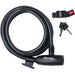 MASTER LOCK Cavo antifurto per bicicletta [Cavo da 1,8 m] [Chiave] [Esterno] [Staffa di montaggio per bicicletta] 8232EURDPRO