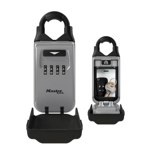 Master Lock 5420EURD Portachiavi con grillo a scomparsa