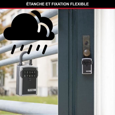 Cassetta portachiavi collegata MASTER LOCK - Bluetooth o combinazione - Con maniglia