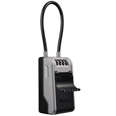 MASTER LOCK - Cassetta portachiavi esterna con maniglia - Nuovo design - Grande capacità - Alta sicurezza - 19,6 x 7,6 x 5,6 cm