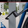 Lucchetto per bici pieghevole - MASTER LOCK - 8335EURDPRO - Acciaio temprato, 4 chiavi, supporto incluso