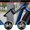 Lucchetto per bici pieghevole - MASTER LOCK - 8335EURDPRO - Acciaio temprato, 4 chiavi, supporto incluso