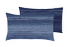 Set copripiumino federe parure Copripiumino eleganti fantasie stampa digitale 100% cotone Made in Italy  GIOCHI BLU - Vanita di raso