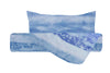 Set copripiumino federe parure Copripiumino eleganti fantasie stampa digitale 100% cotone Made in Italy  MARE - Vanita di raso