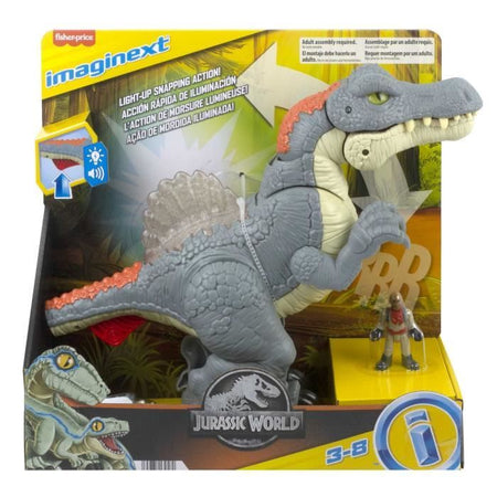Figura Imaginext Jurassic World - Spinosaurus Mega Movimento - Fisher-Price HML41
