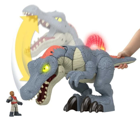Figura Imaginext Jurassic World - Spinosaurus Mega Movimento - Fisher-Price HML41