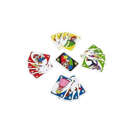 Uno - Uno Super Mario Bros - Gioco di carte - Età 7