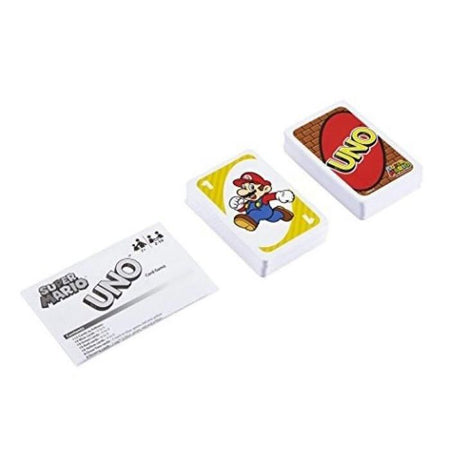 Uno - Uno Super Mario Bros - Gioco di carte - Età 7