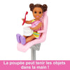 Studio dentistico Barbie - BARBIE - HKT69 - 2 bambole, sedia, strumenti dentistici, spazzolino da denti, dentifricio