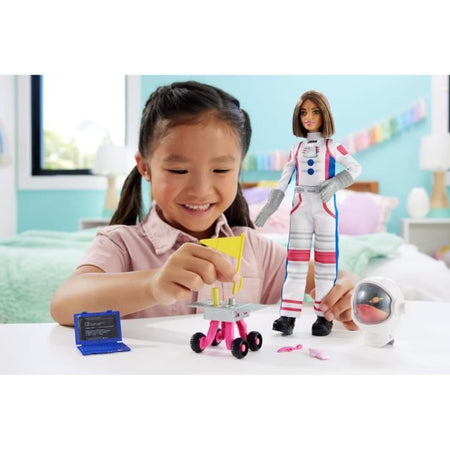 Barbie Astronauta Playset - Mattel - 65 Anniversario - 10 Accessori - Multicolore - Dai 3 anni in su