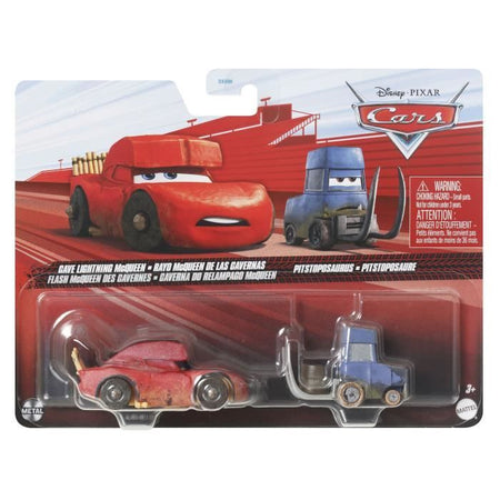 Disney Pixar Cars - Veicoli da 2 pacchi (modello casuale) - Auto piccola - Età 3 anni e oltre - Disney Pixar Cars - DXV99