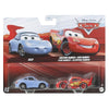 Disney Pixar Cars - Veicoli da 2 pacchi (modello casuale) - Auto piccola - Età 3 anni e oltre - Disney Pixar Cars - DXV99
