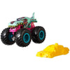 RUOTE CALDE - Monster Truck - Mega Wheels e Mega Shocks - Modello casuale tra 48 Monster Truck - Scala 1:64