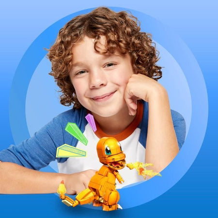 MEGA CONSTRUX Pokémon Salameche da costruire - 180 pezzi