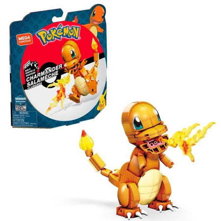 MEGA CONSTRUX Pokémon Salameche da costruire - 180 pezzi