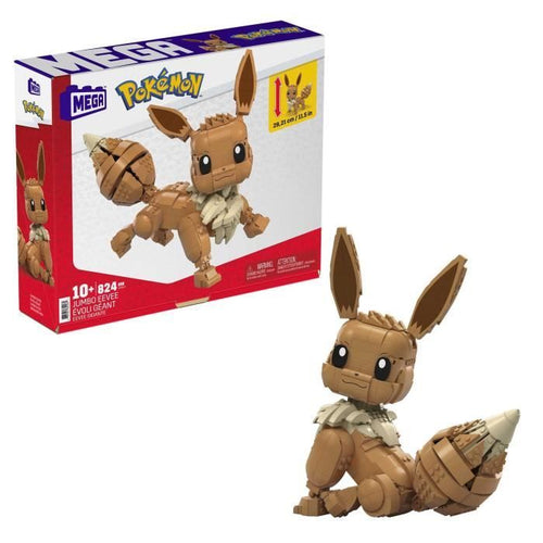 Mega Construx - Pokemon Eevee Giant - Building Bricks - 10 anni e +