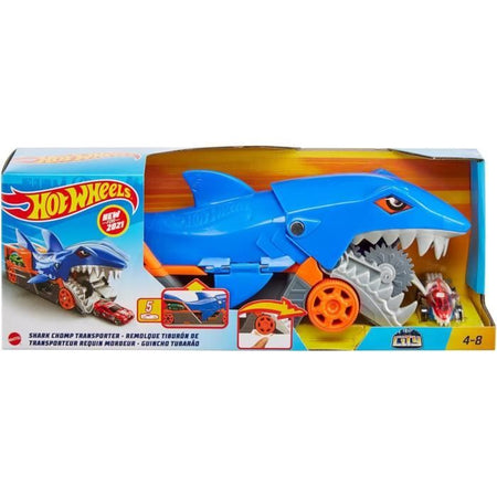 Hot Wheels - Trasportatore Shark - Pista / Macchinina - 4 anni - Blu - HotWheels City
