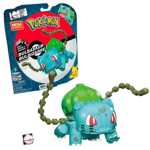 Mega Construx - Pokémon Bulbasaur da costruire - Mattoni da costruzione - Dai 7 anni