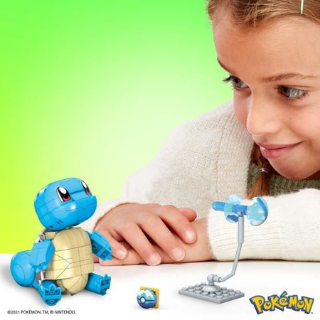 Mega Construx - Pokémon Squirtle da costruire - Mattoncini da costruzione - A partire dai 7 anni