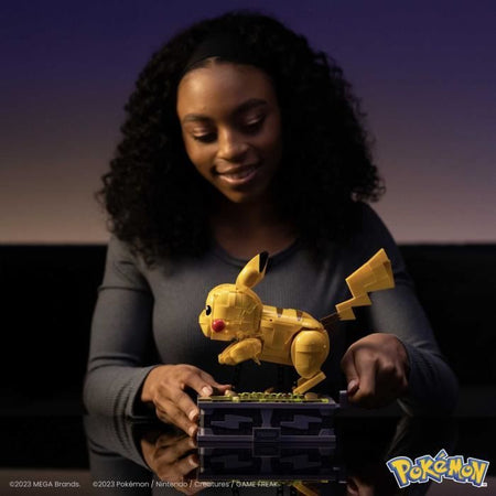 MEGA CONSTRUX - POKEMON - PIKACHU IN MOVIMENTO - costruzione - 12 anni e oltre