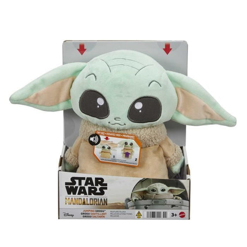 PELUCHE GROGU JUMPING - MATTEL - HPG48 - PELUCHE CON LICENZA MATTEL