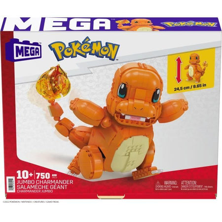 MEGA TRUST - Pokémon - Salameche Giant - Toying Construction - 7 anni e +