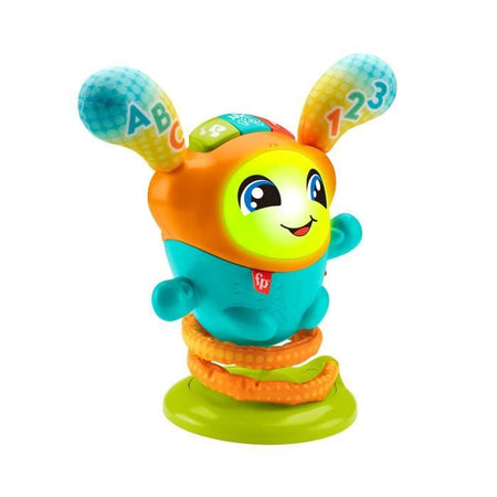Fisher Price - DJ il robot Danseur è rimbalzato - Wake -Up Toy 1a Età - 9 mesi e altro ancora