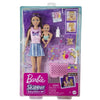 Barbie - Box skipper a letto - bambola playset - 3 anni e +