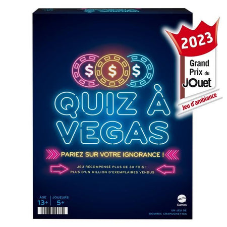 QUIZ A VEGAS - GIOCHI - HNY92 - GIOCHI PER LA FAMIGLIA MATTEL