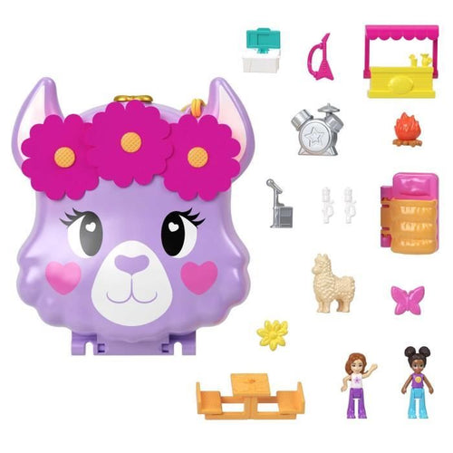 Polly Pocket - Llama Adventure Box - Mini -Univers - 4 anni e +
