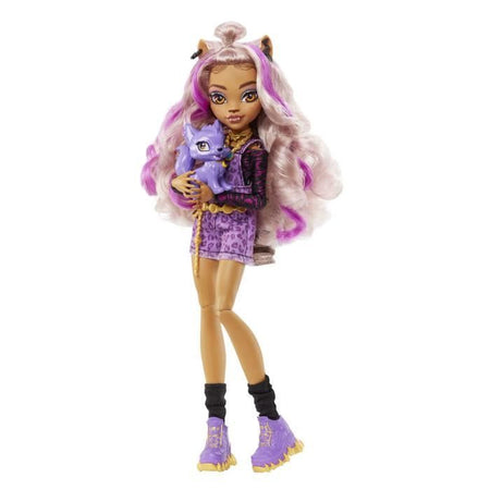 Monster High - Clawdeen Wolf con animale domestico - Bambola - dai 4 anni in su - MONSTER HIGH - HHK52 - MONSTER HIGH FASHION DOLL