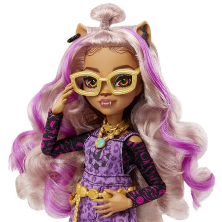 Monster High - Clawdeen Wolf con animale domestico - Bambola - dai 4 anni in su - MONSTER HIGH - HHK52 - MONSTER HIGH FASHION DOLL