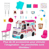 Barbie - Set veicolo medico con ambulanza e clinica - Fashion Doll - Barbie - HKT79 - BARBIE FASHION DOLL
