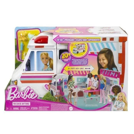 Barbie - Set veicolo medico con ambulanza e clinica - Fashion Doll - Barbie - HKT79 - BARBIE FASHION DOLL