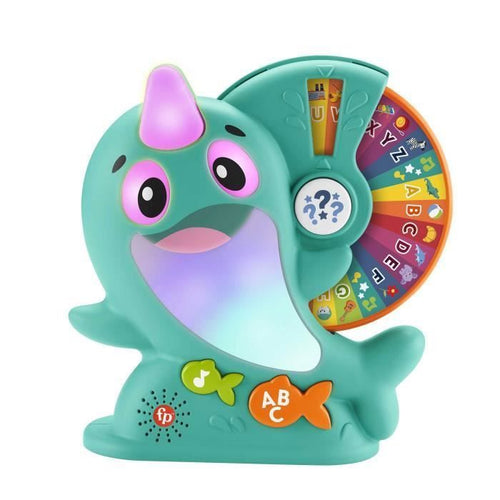 SOLAL THE NARWHA - FISHER-PRICE - HRC56 - GIOCATTOLO FISHER PRICE LINKIMALS